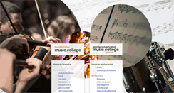 Desktop Screenshot of musiccollege-hannover.de